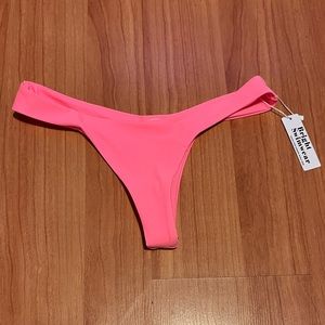 Bright Swimwear bali bottom in bubble gum
